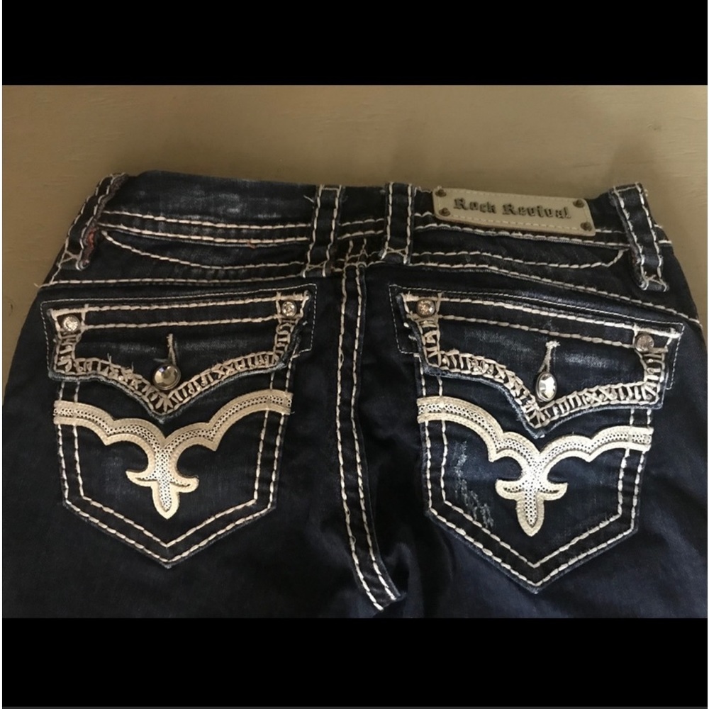 Womens size 26 Rock Revival Skinny jeans